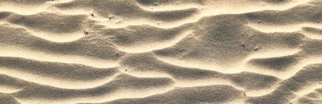 What is sand made of?