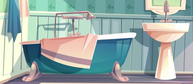 Restoration of an old bath